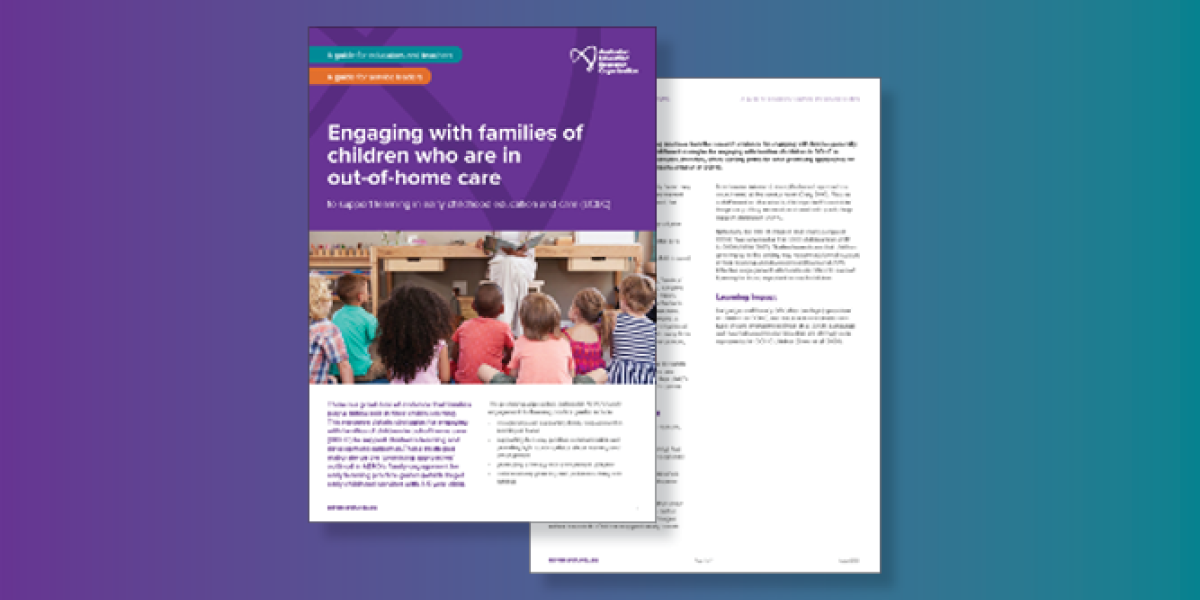 Family engagement OOHC guide