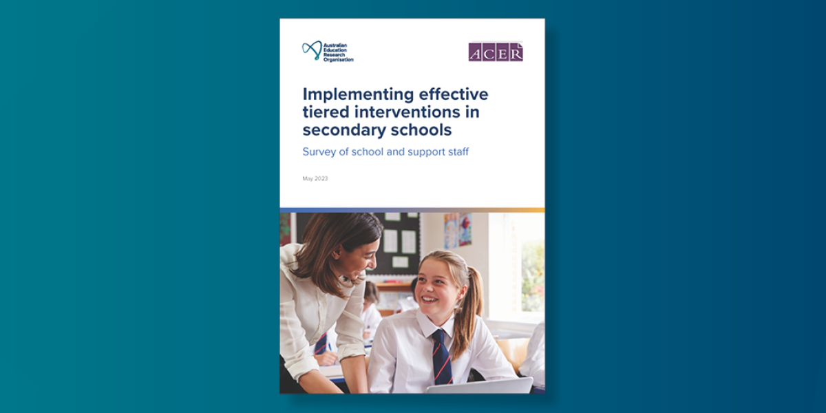 AERO Implementing Effective Tiered Interventions in Secondary Schoolss